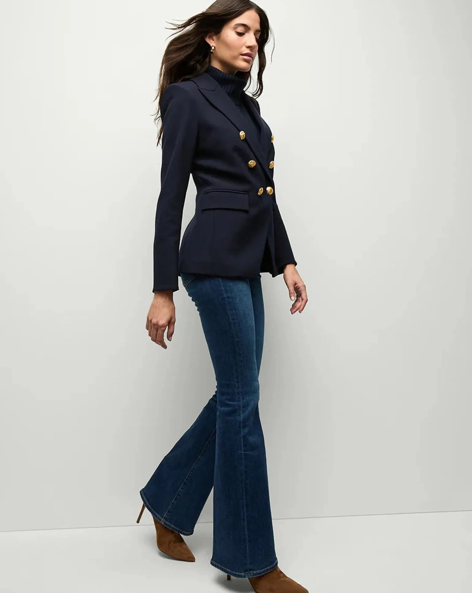 Miller Dickey Jacket Navy/Gold