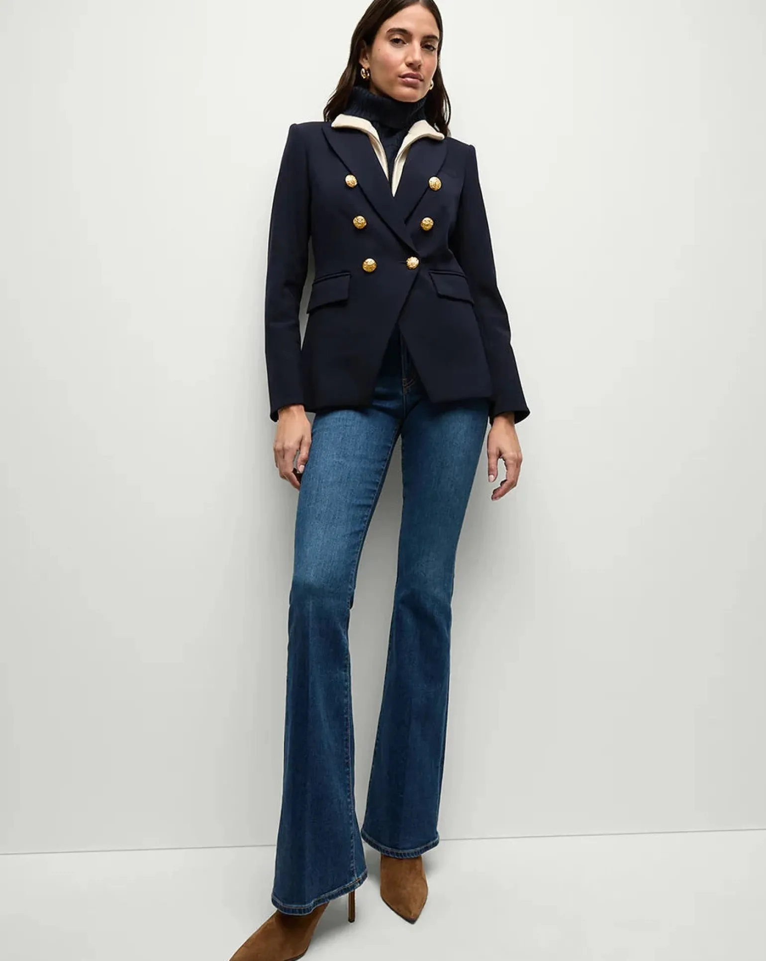 Miller Dickey Jacket Navy/Gold