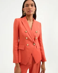 Miller Dickey Jacket Persimmon