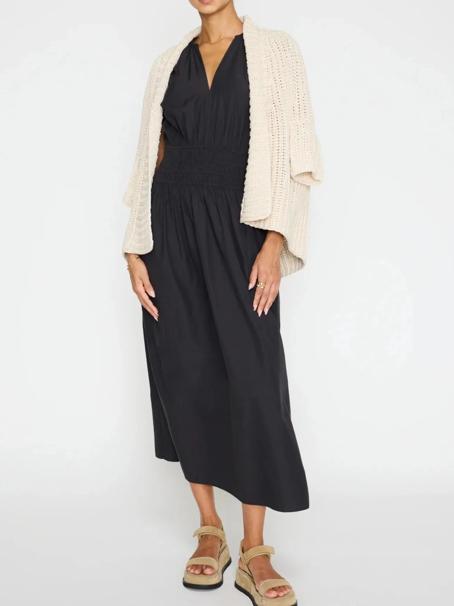 Mina Dress Washed Black
