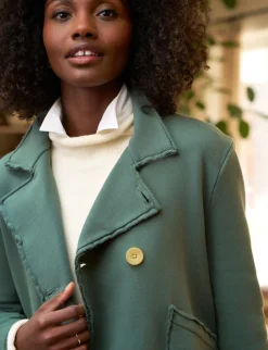 Mini Belfast Crop Peacoat Rosemary
