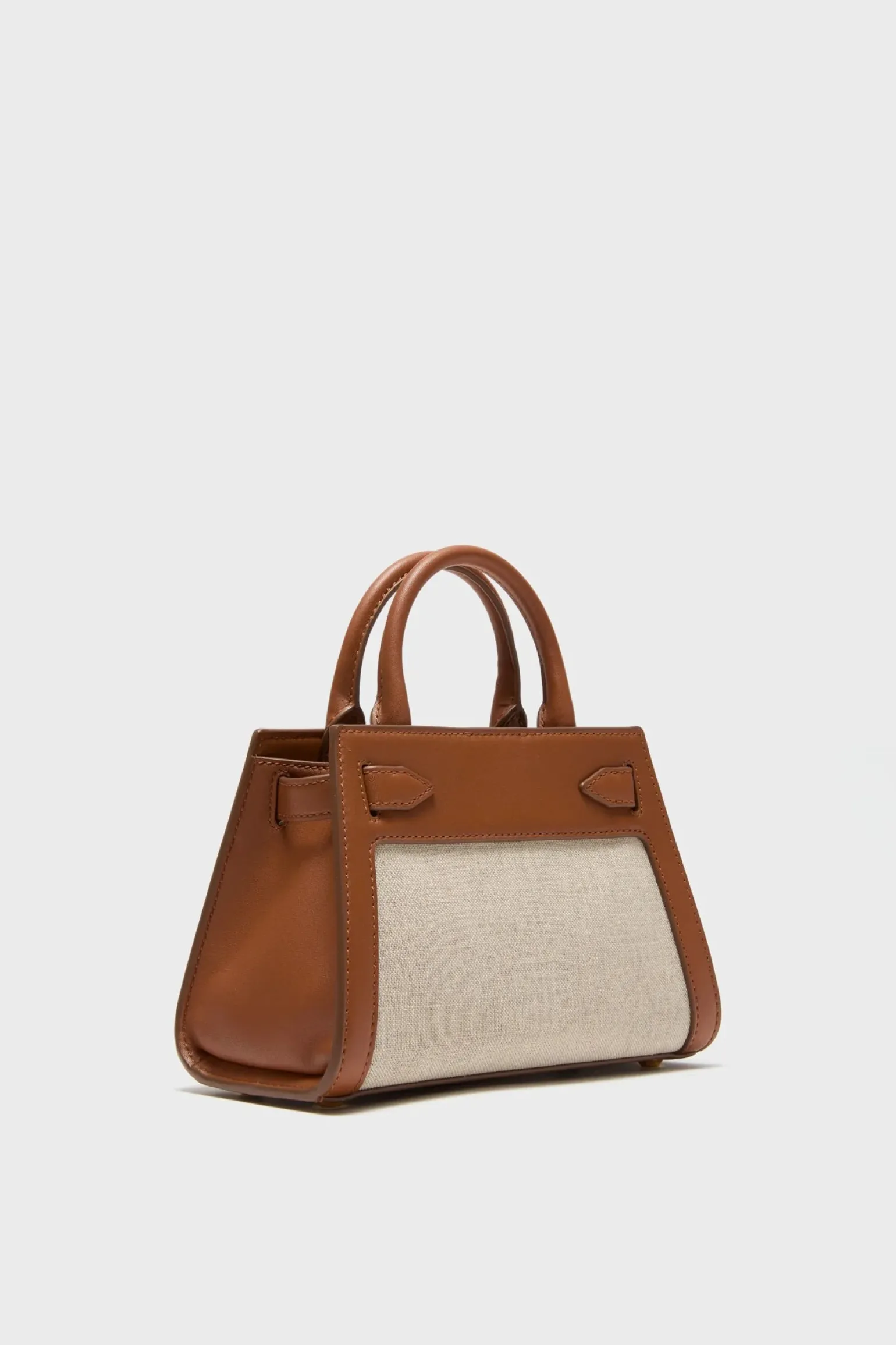 Mini Dash Bag Natural Linen/Hazelwood