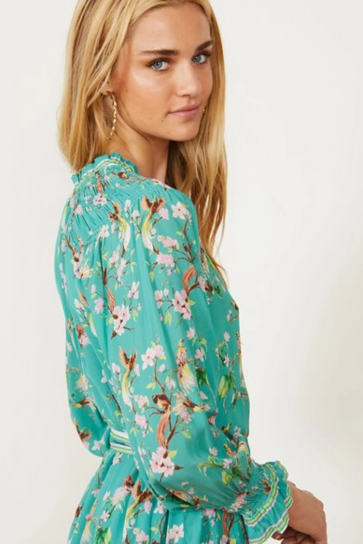 Moira Dress Birds In Paradise