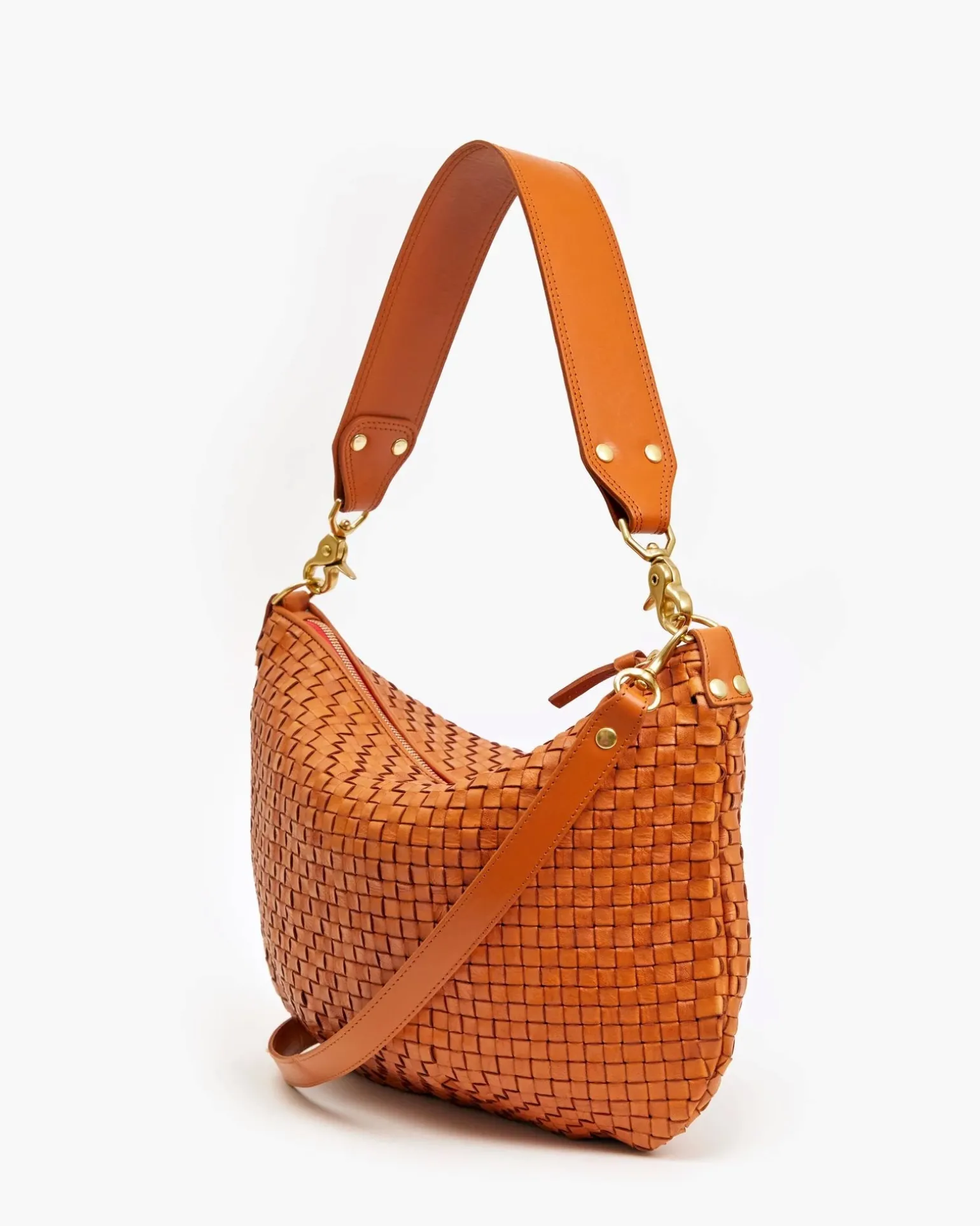 Moyen Messanger Woven Checker Natural