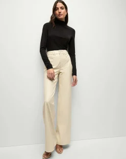 Mylie Turtleneck Top Black