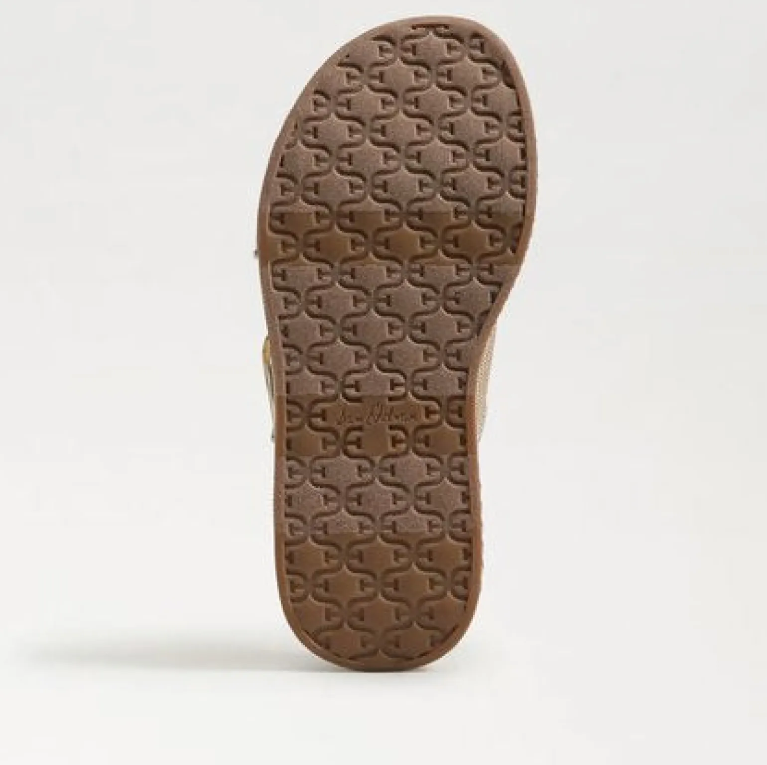 Nerissa Platform Slide Sandal Sunny Gold Faux Raffia