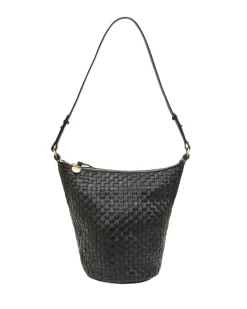 Petite Jeanne Black Woven Checker