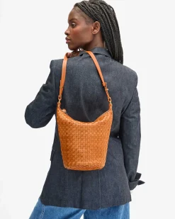 Petite Jeanne Natural Woven Checker