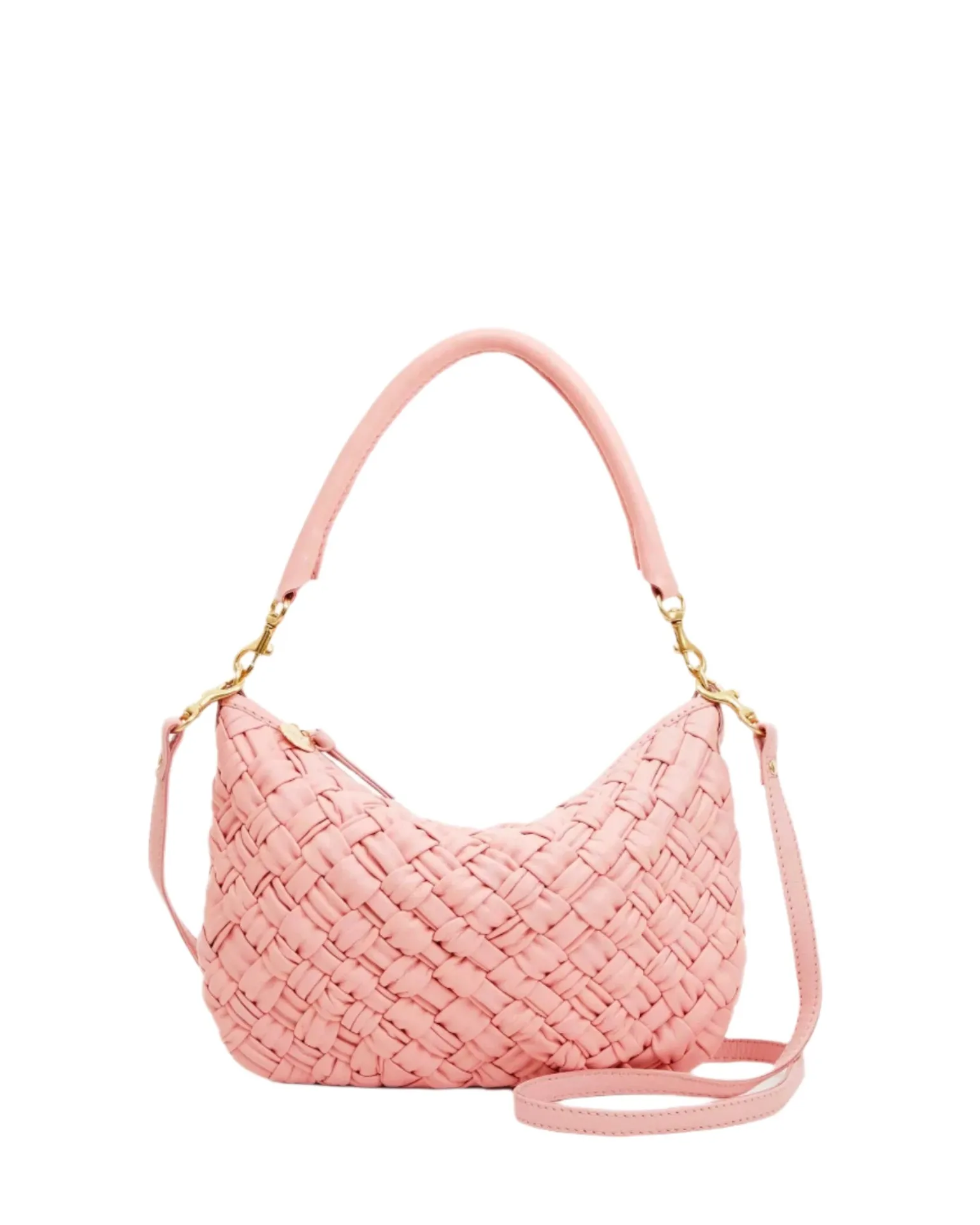 Petit Moyen Messenger Puffy Woven Blush