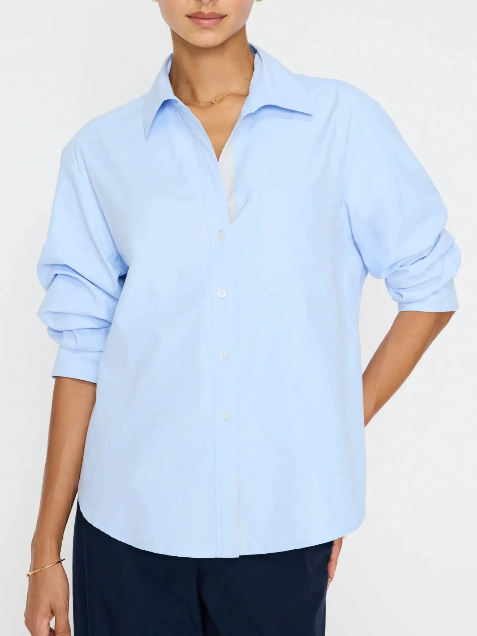 Pia Shirt Oxford Blue