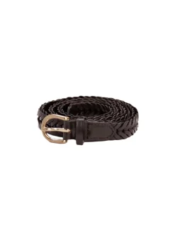 9 Ply Polo Tip Brown w/ Gold Buckle