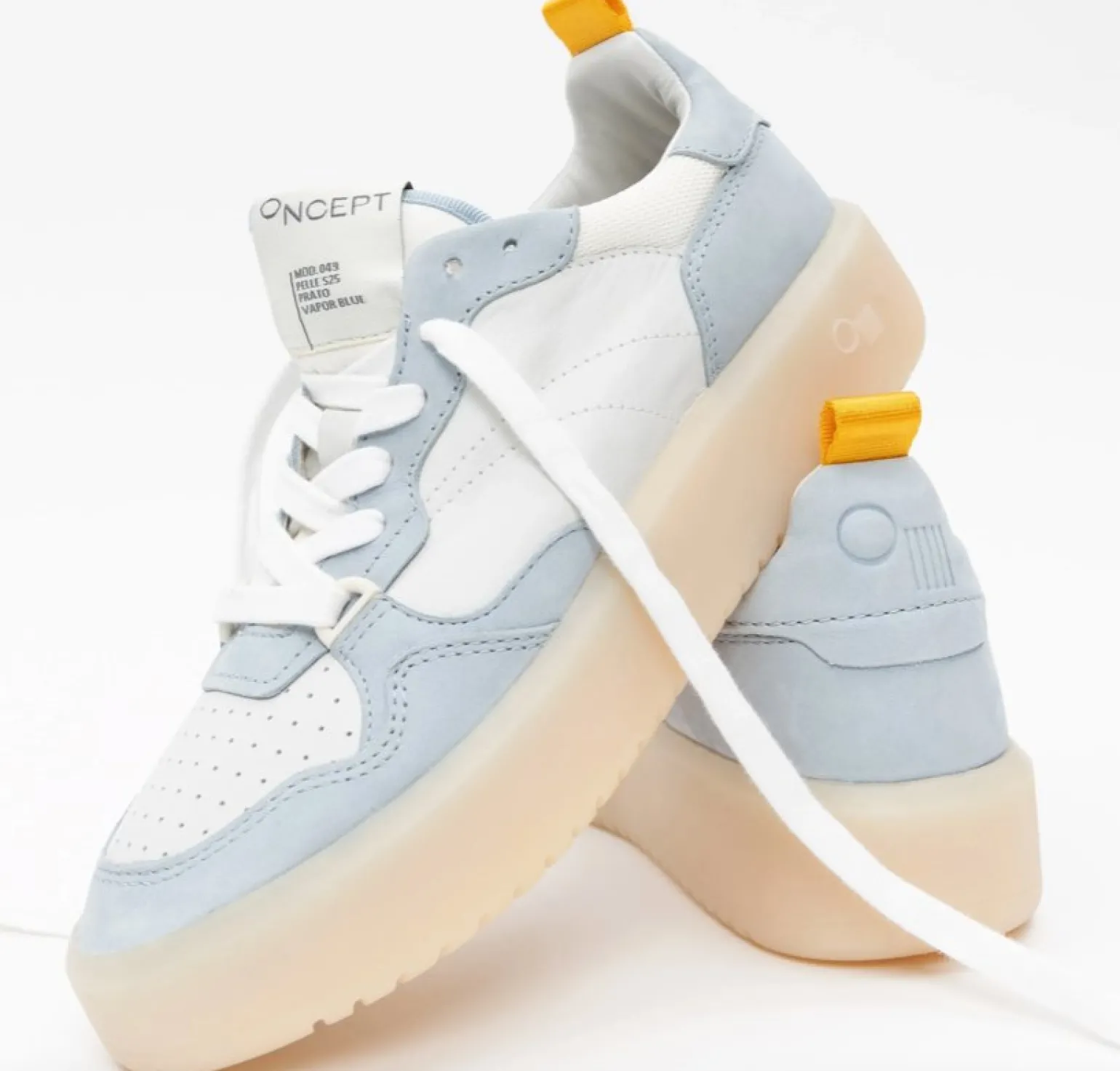 Prato Platform Sneaker Vapor Blue