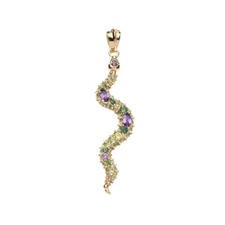 Protect Embellished Snake Green 18