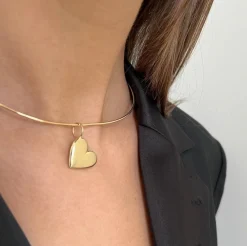Puffy Mia Charm Gold