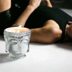 Pure Silver Buddha Royale Candle