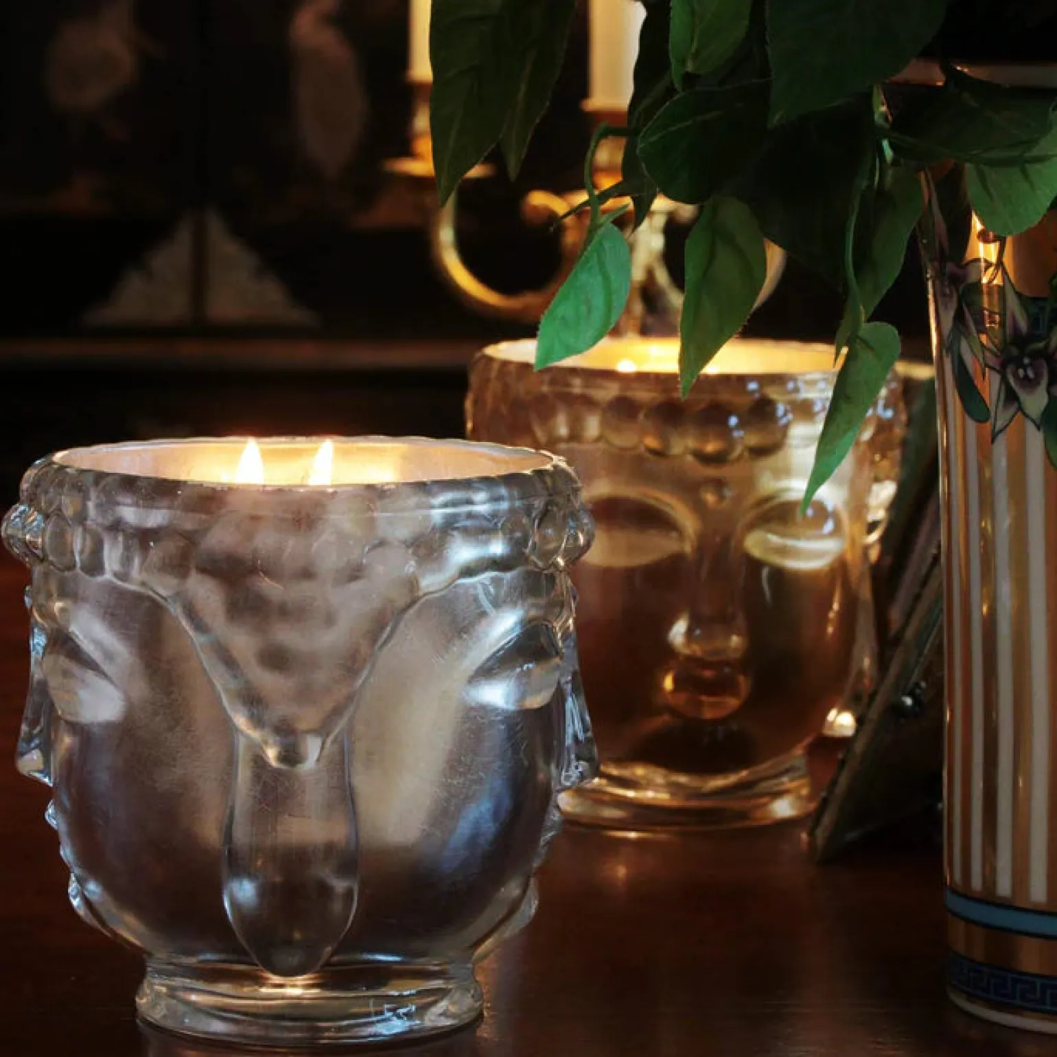 Pure Silver Buddha Royale Candle
