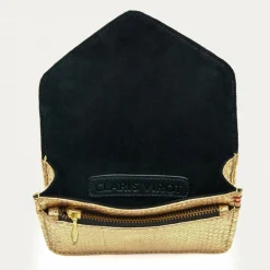 Python Card Holder Alex Gold