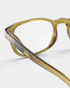 Reading Glasses #B Golden Green