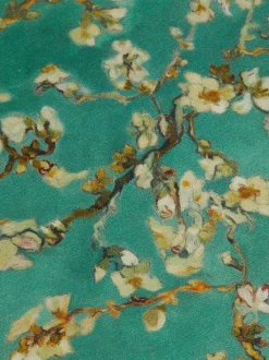 Ressi Short Sleeve Crew Teal Cherry Blossom