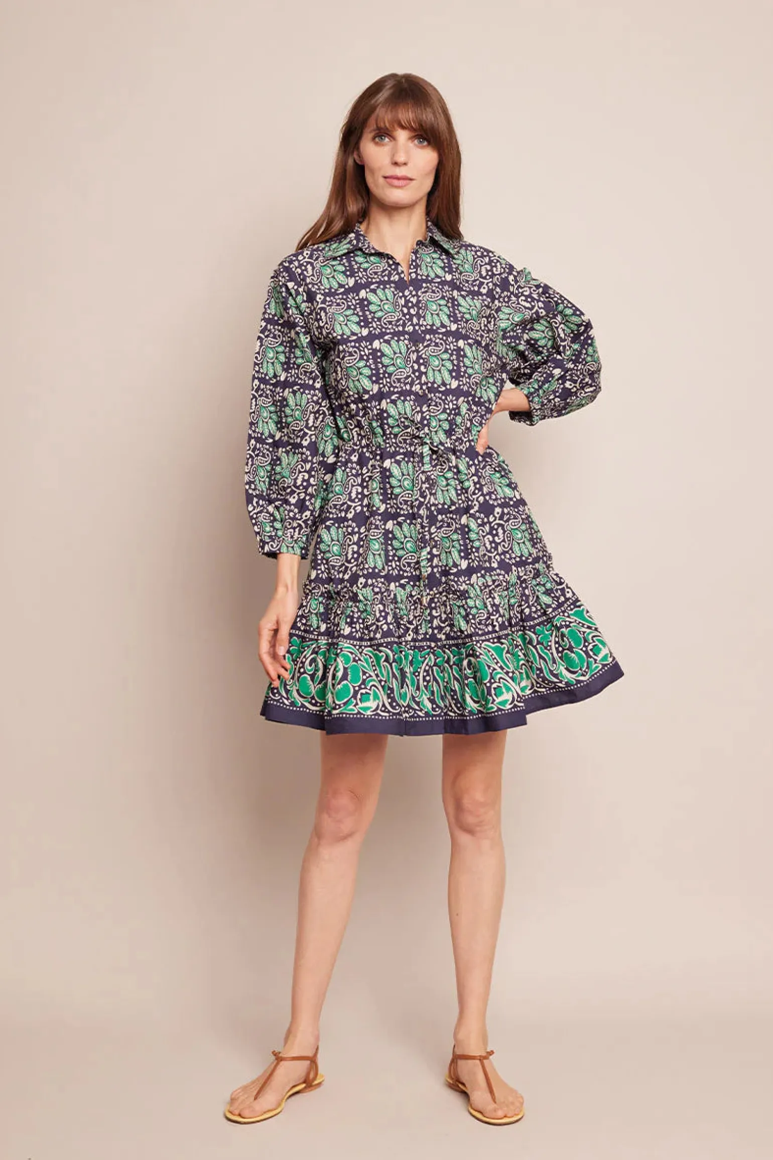 Robin Dress Le Stamps Eve Blue