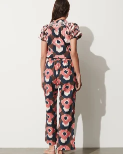 Rosie Top Painterly Lock Chalk