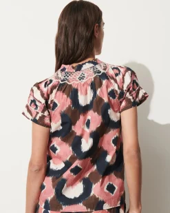 Rosie Top Painterly Lock Chalk