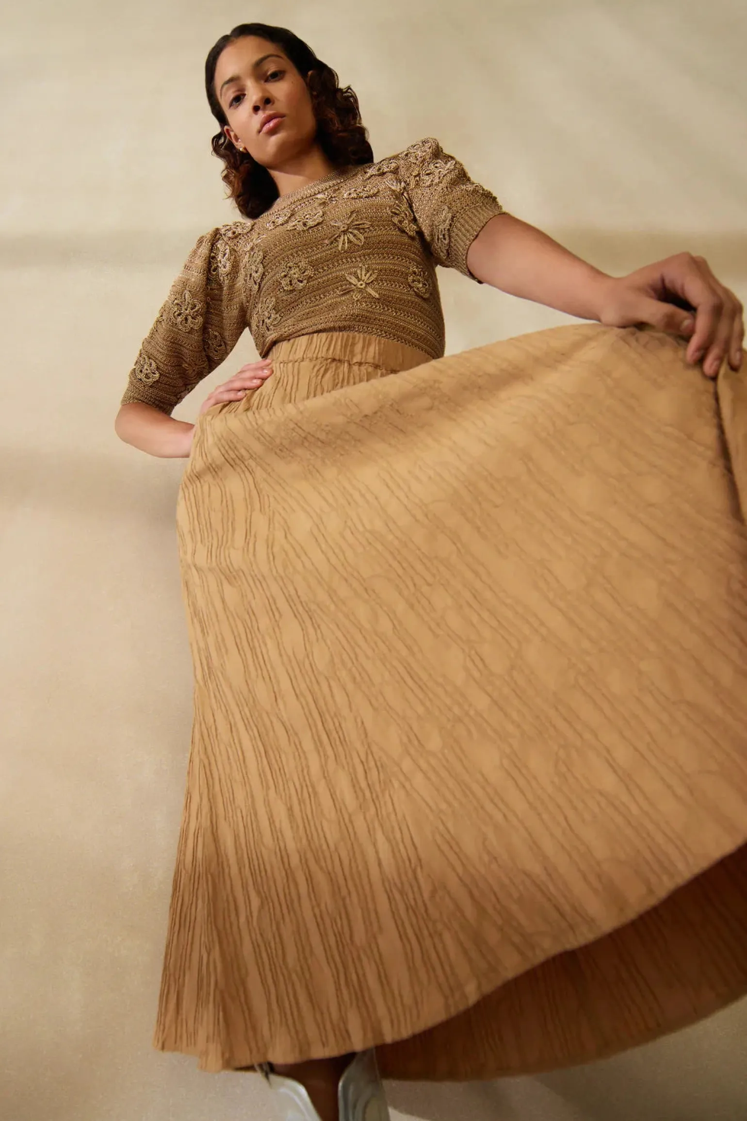 Sasha Skirt Latte