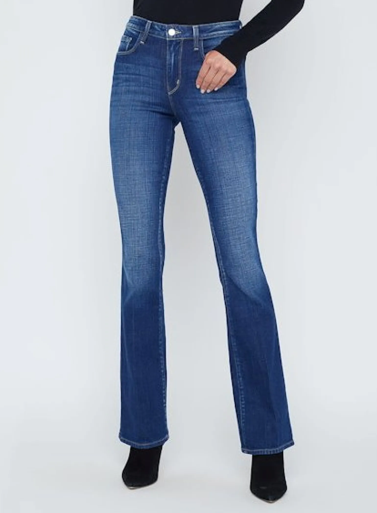 Selma High Rise Sleek Baby Boot Haven