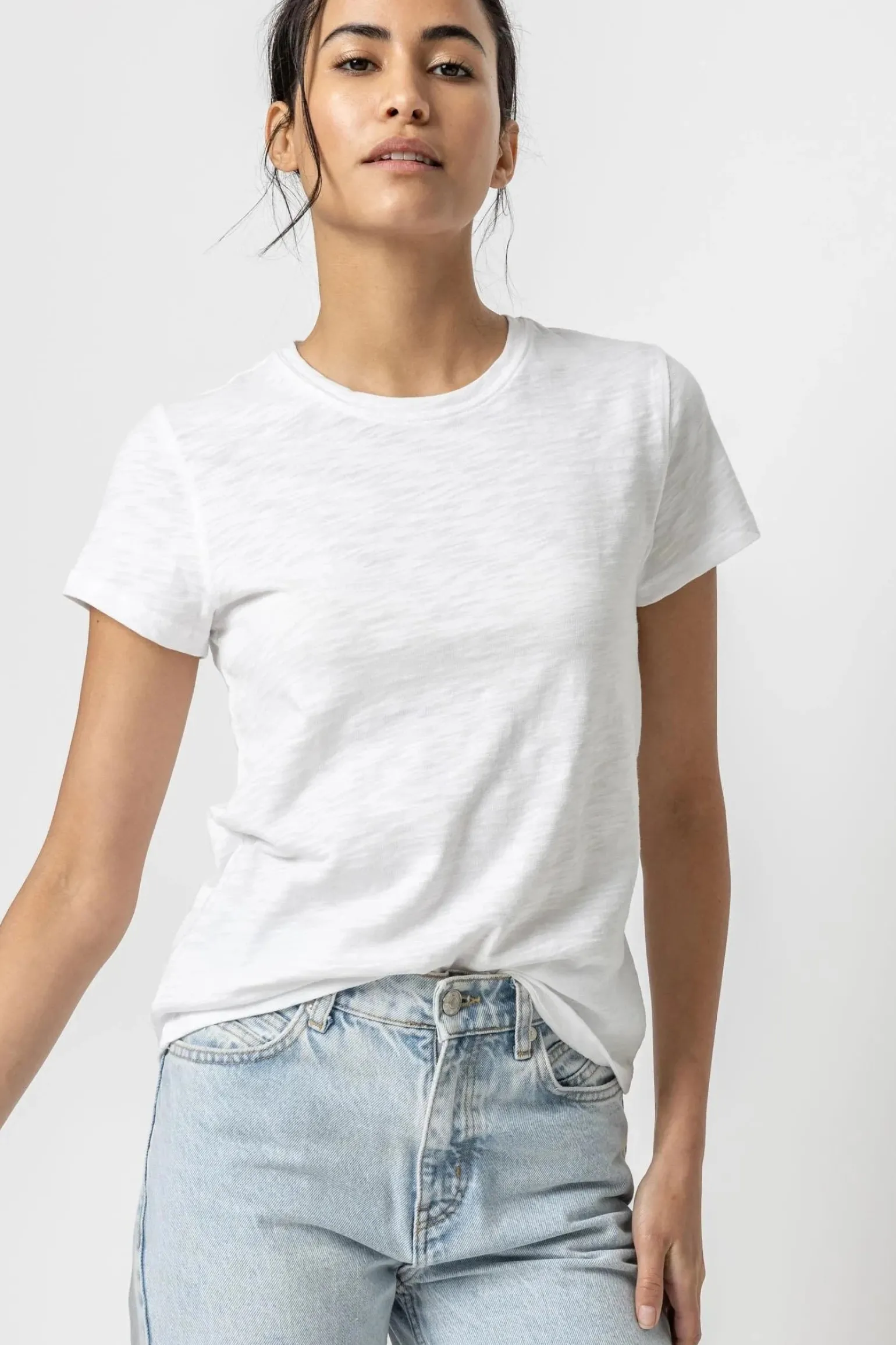 Short Sleeve Crewneck White