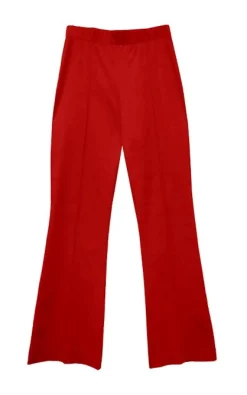 Sigourney Pintuck Pants Cherry