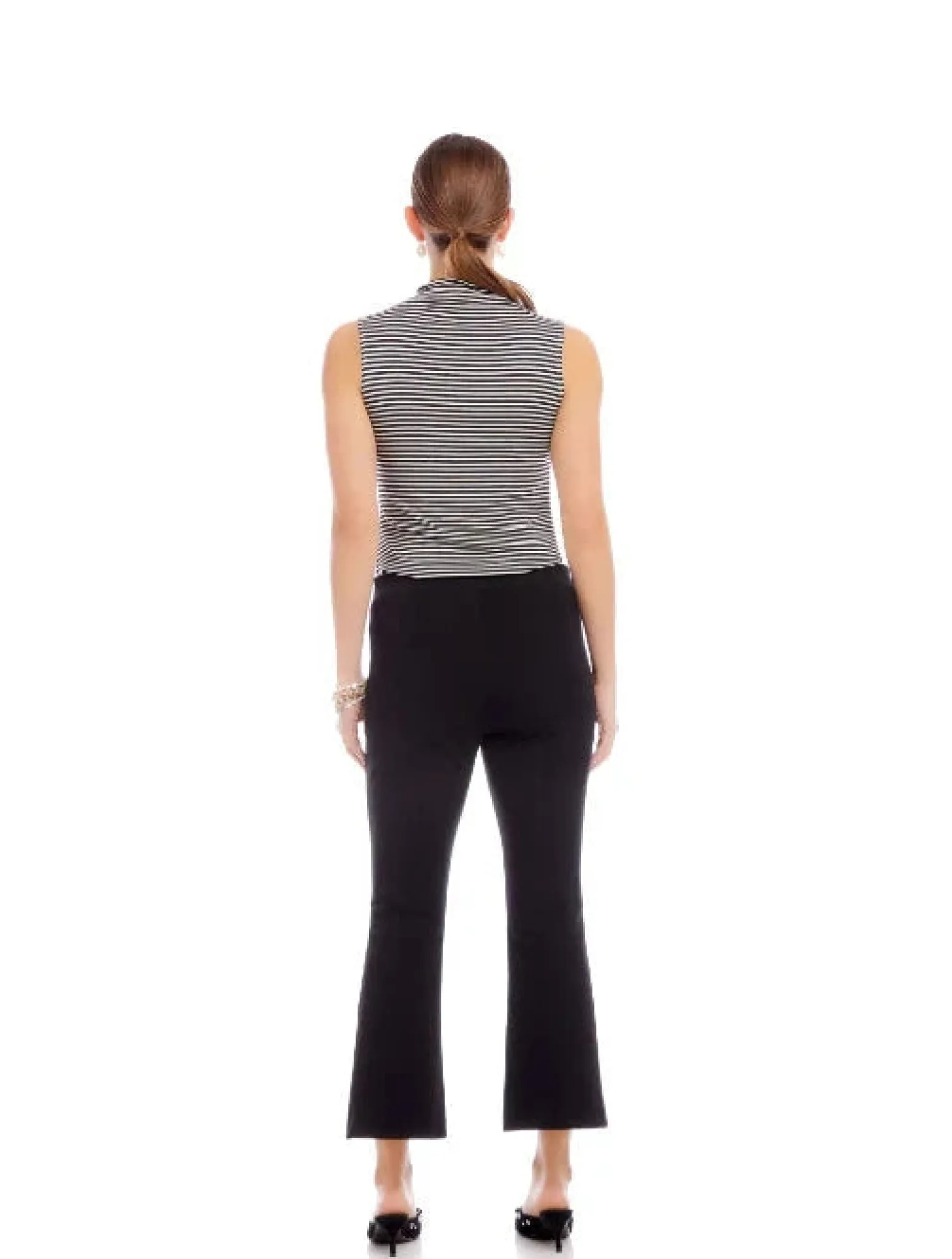 Sigourney Pintuck Pants Navy