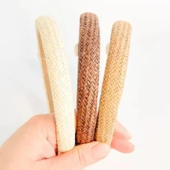 Skinny Natural Rattan Headband