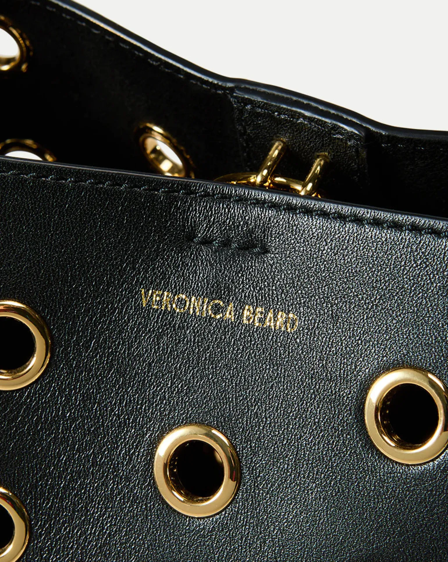 Small Grommet Feedbag Black/Gold