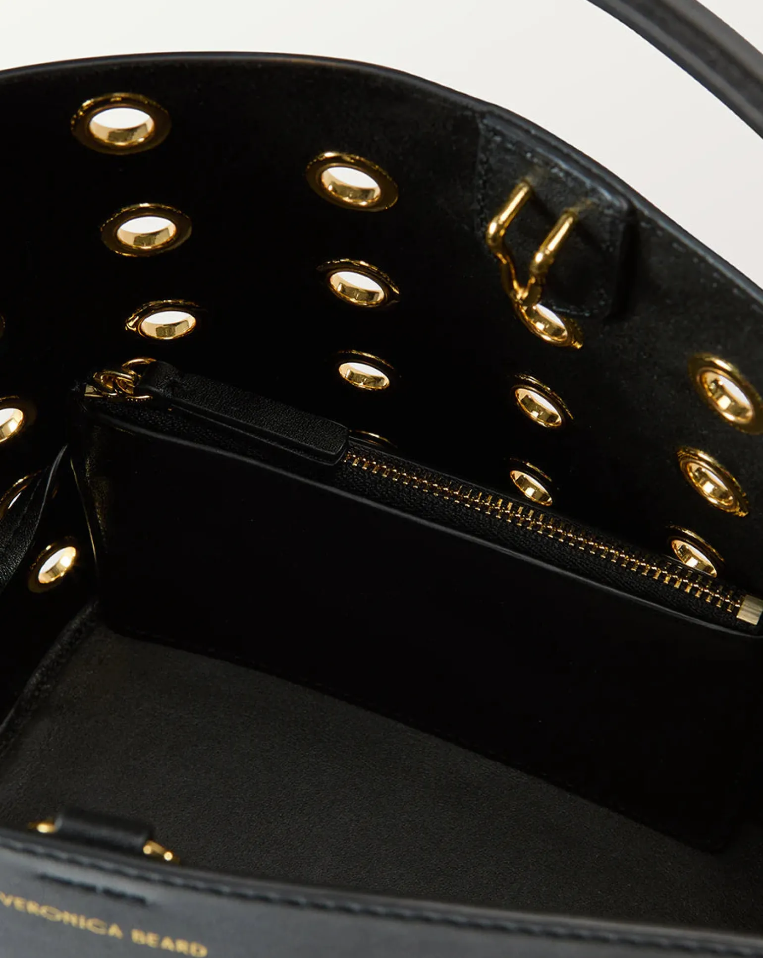 Small Grommet Feedbag Black/Gold