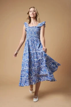 Sophie Dress Blue