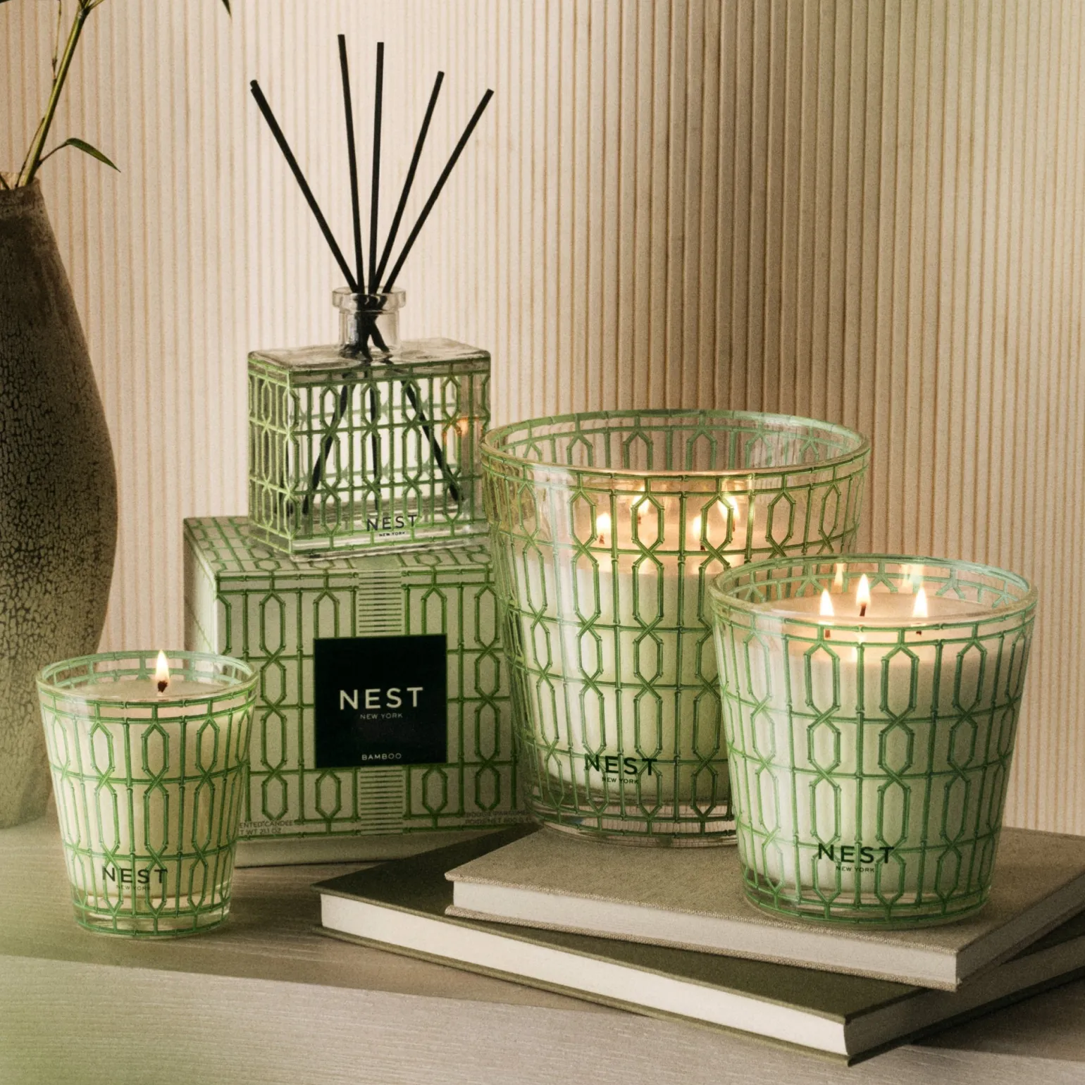 Specialty 3-Wick Candle 21oz Bamboo