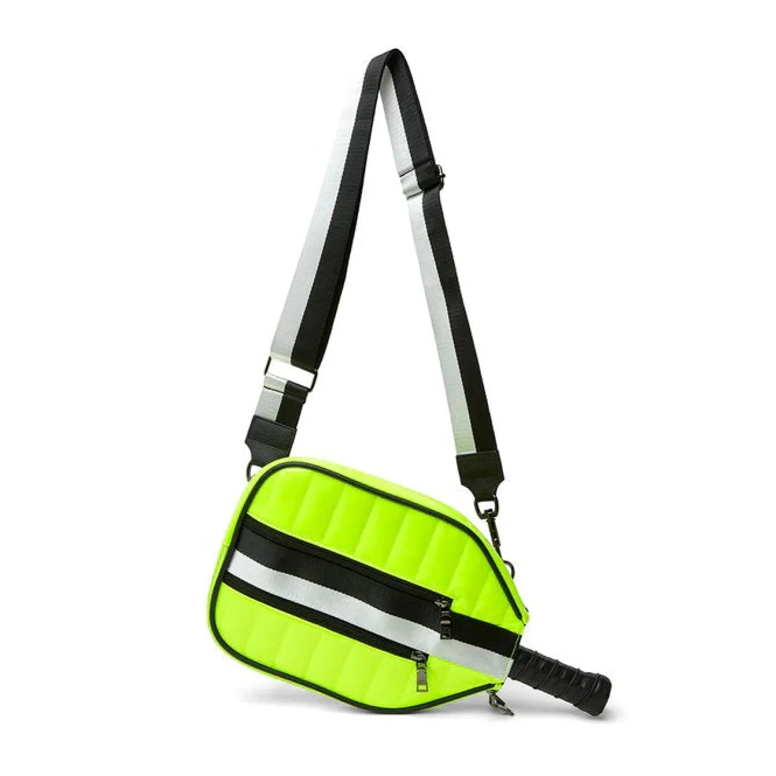 Sporty Pickleball Crossbody Neon Yellow