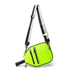 Sporty Pickleball Crossbody Neon Yellow