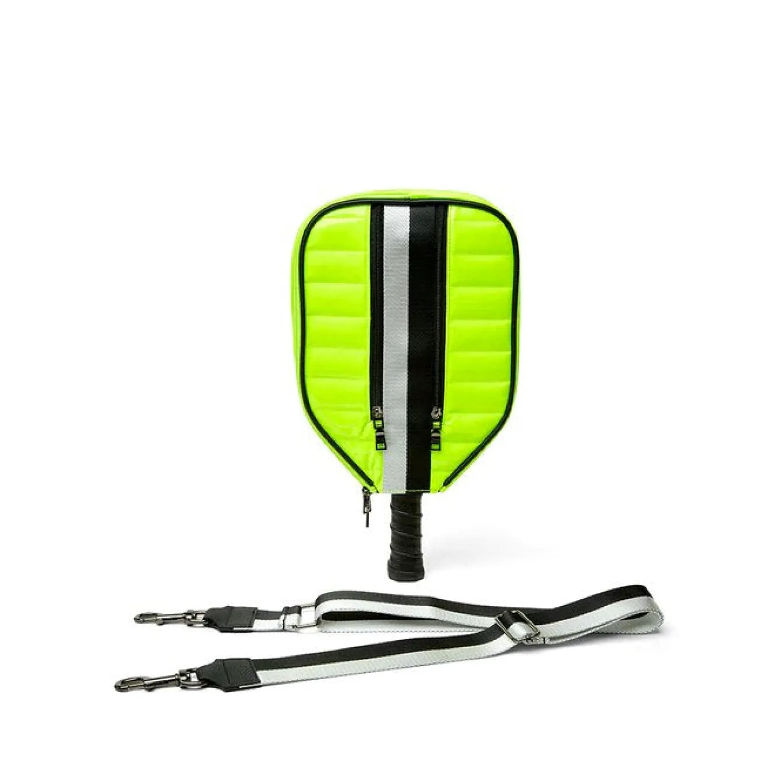 Sporty Pickleball Crossbody Neon Yellow