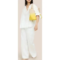 St. Barths Medium Tote Dip Dyed Ginkgo