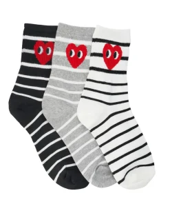 Stripe Eyes Socks