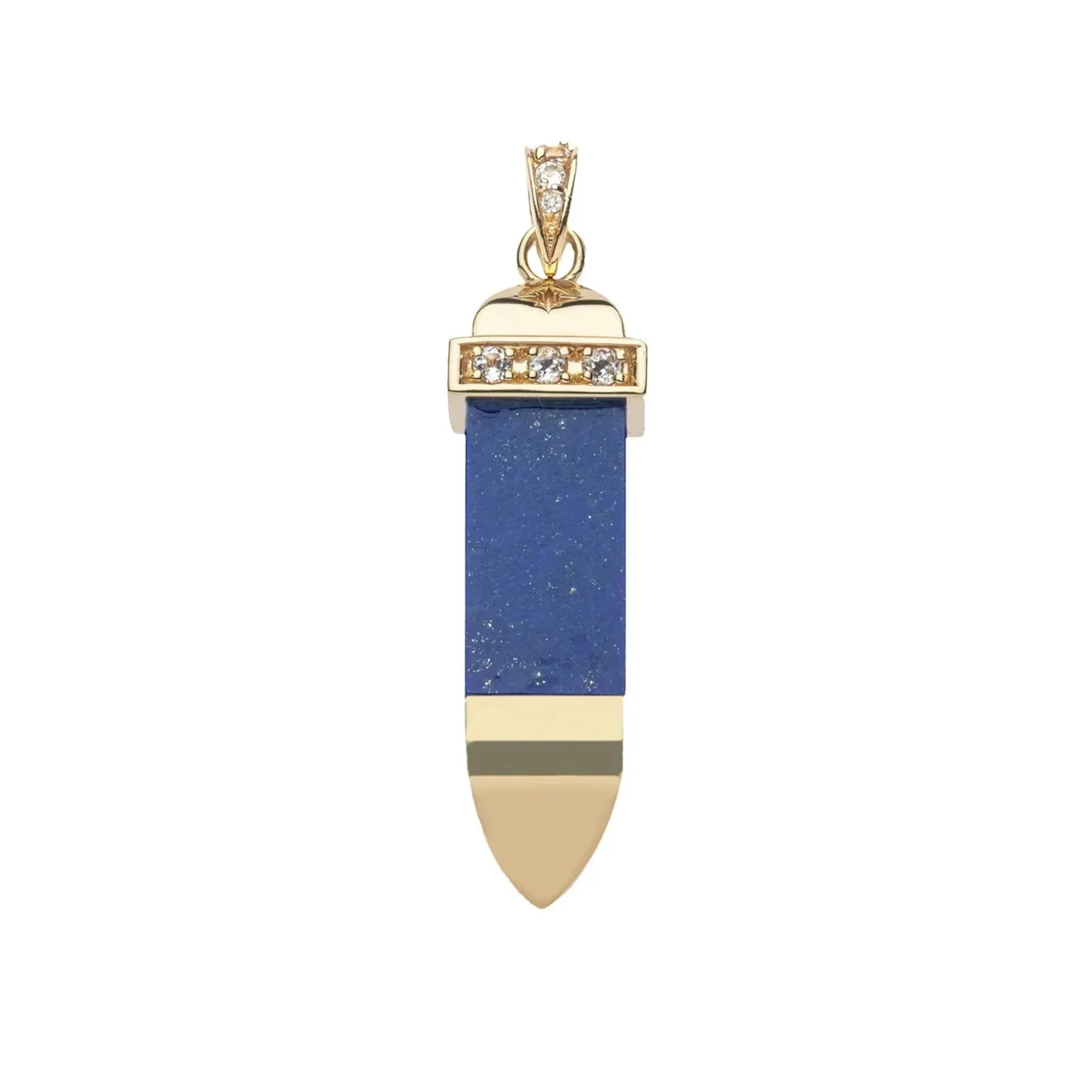 Strong Lapis Carved Sun Ray 18