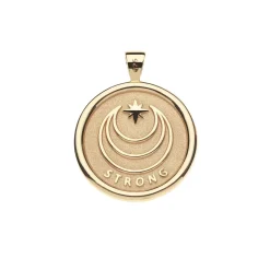 Strong Original Pendant Coin Mi Alzo Ancora 18