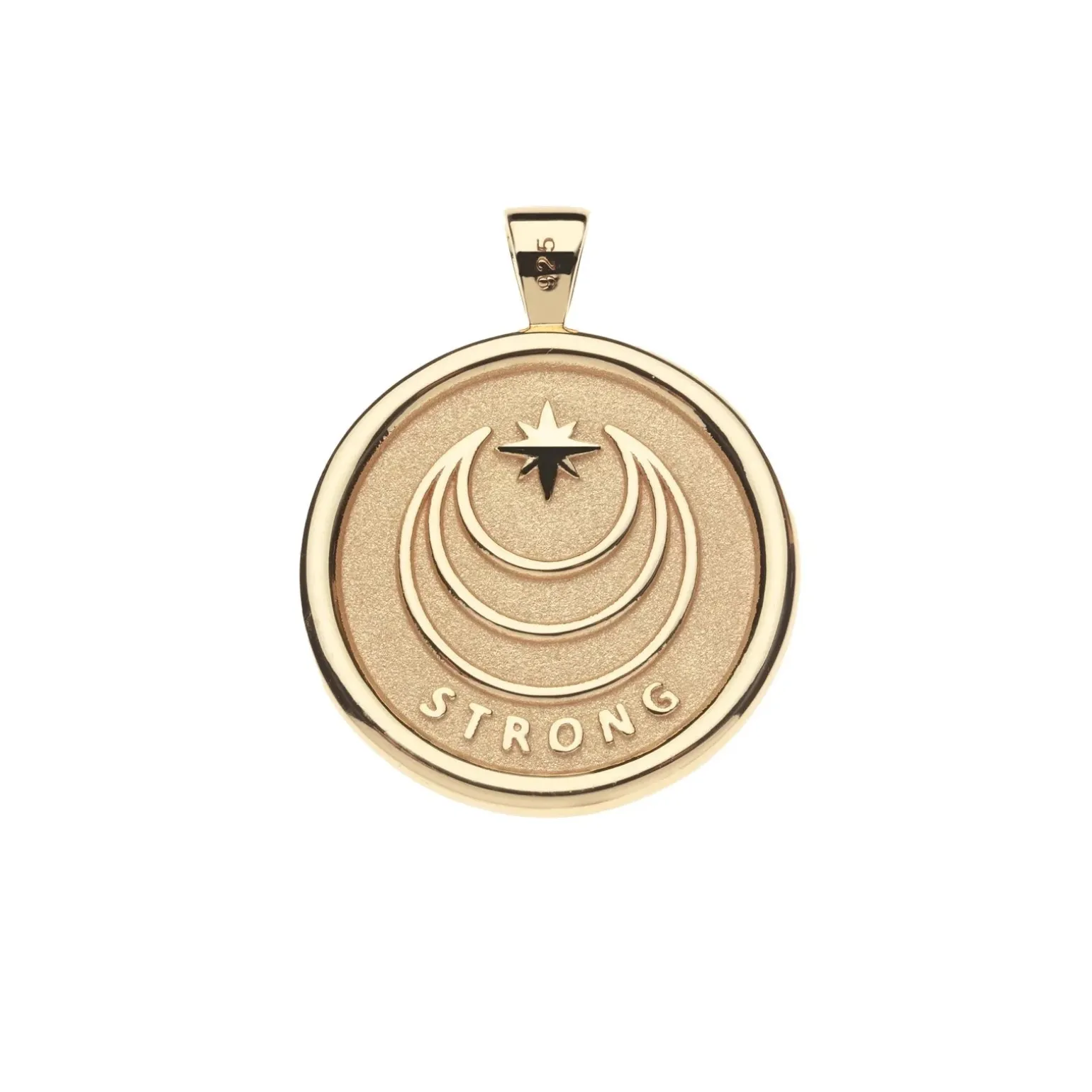 Strong Original Pendant Coin Mi Alzo Ancora 16-18