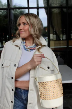 St. Thomas Bucket Bag Ivory