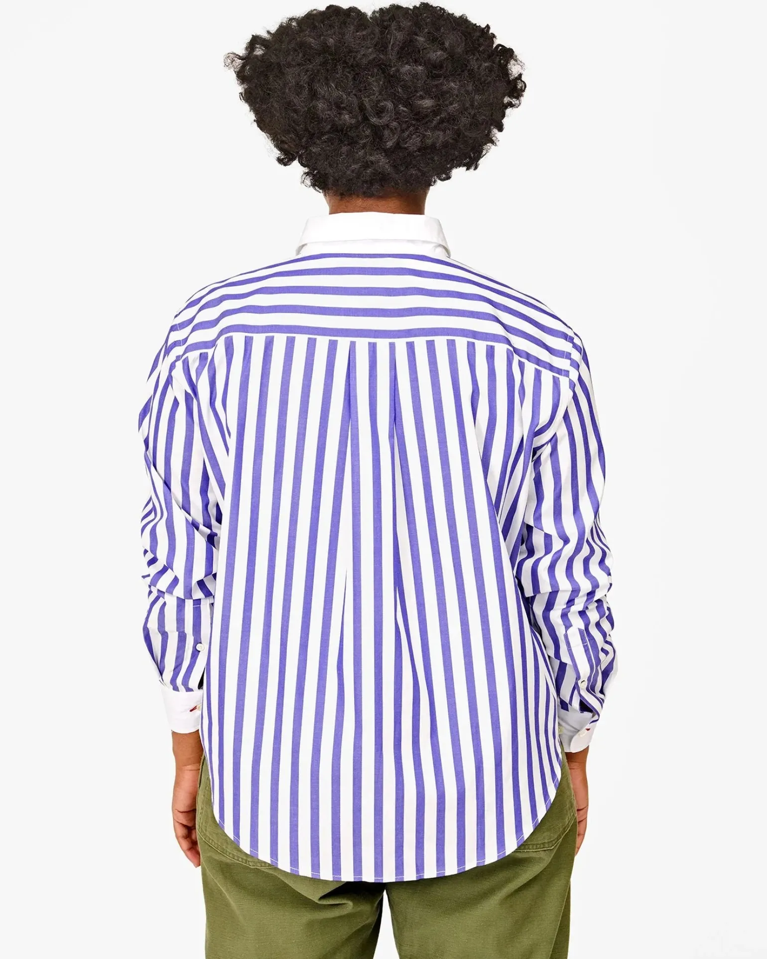 Suzette Shirt Royal/White Stripe