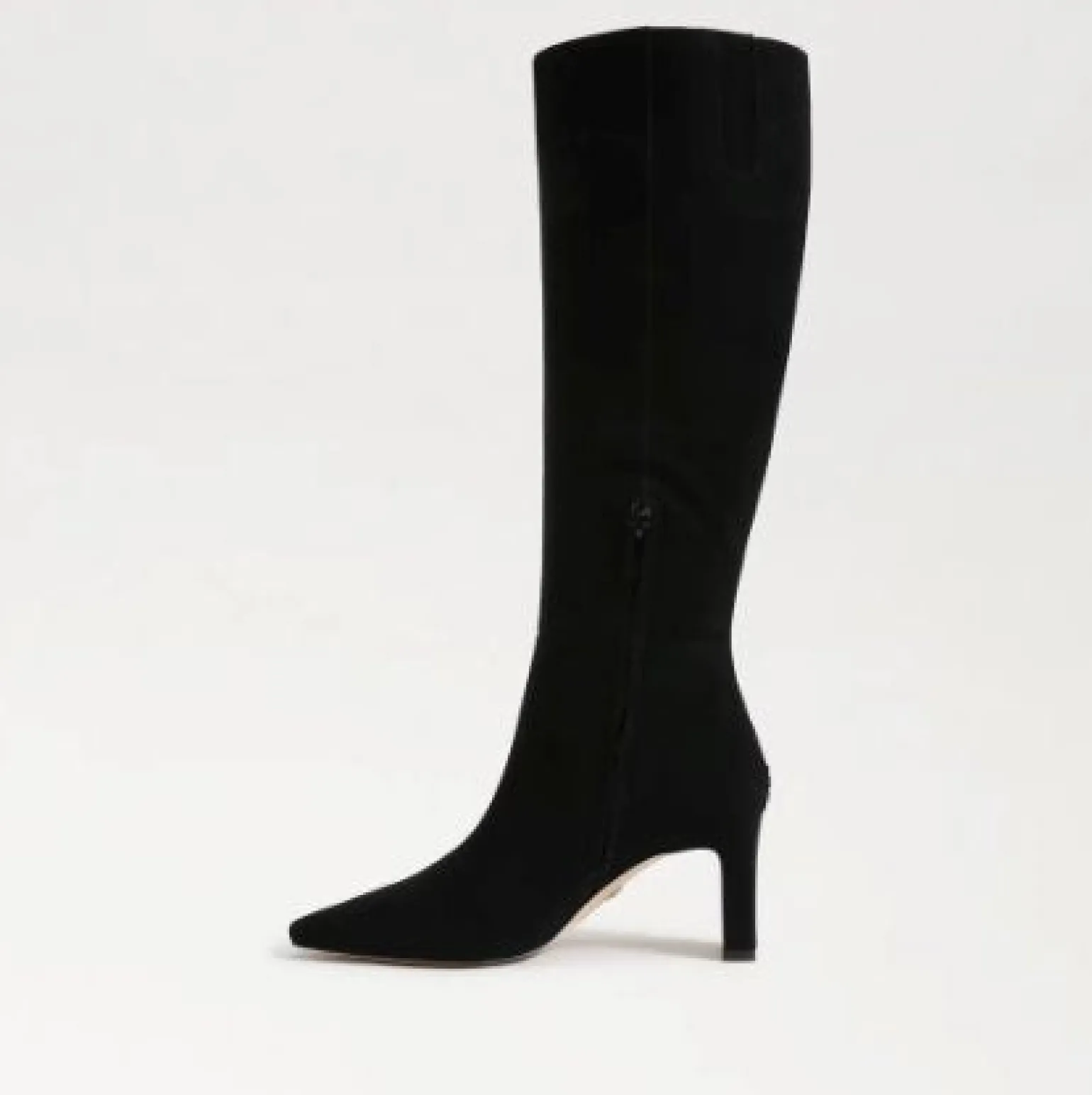 Sylvia Knee High Boot Black Suede