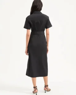Tabby Midi Dress Black