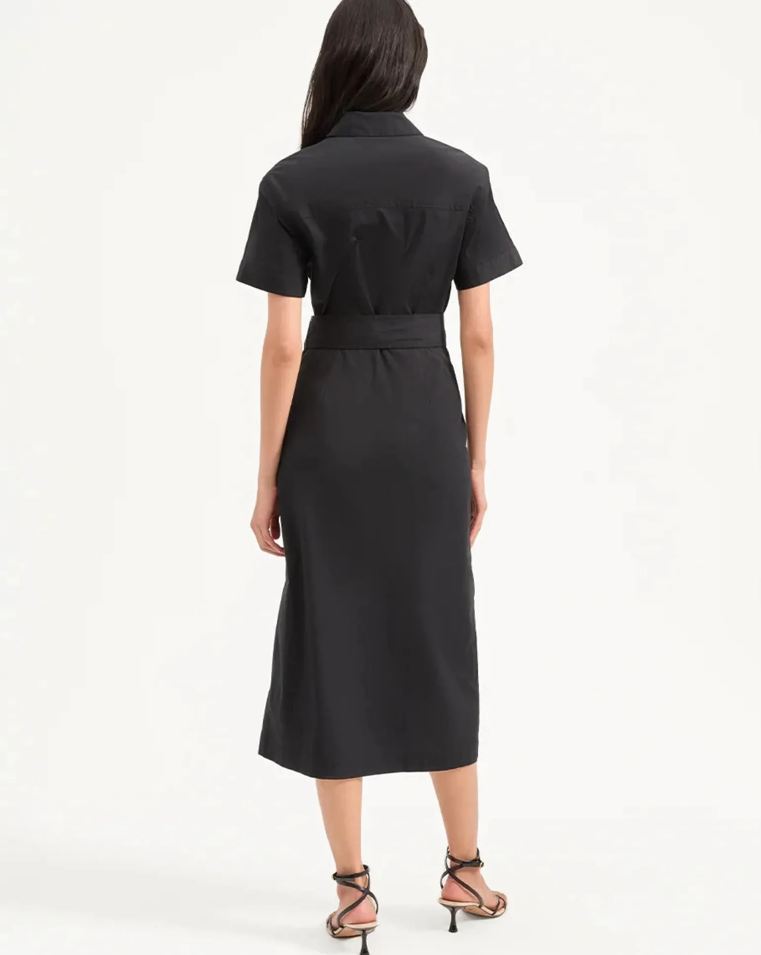 Tabby Midi Dress Black