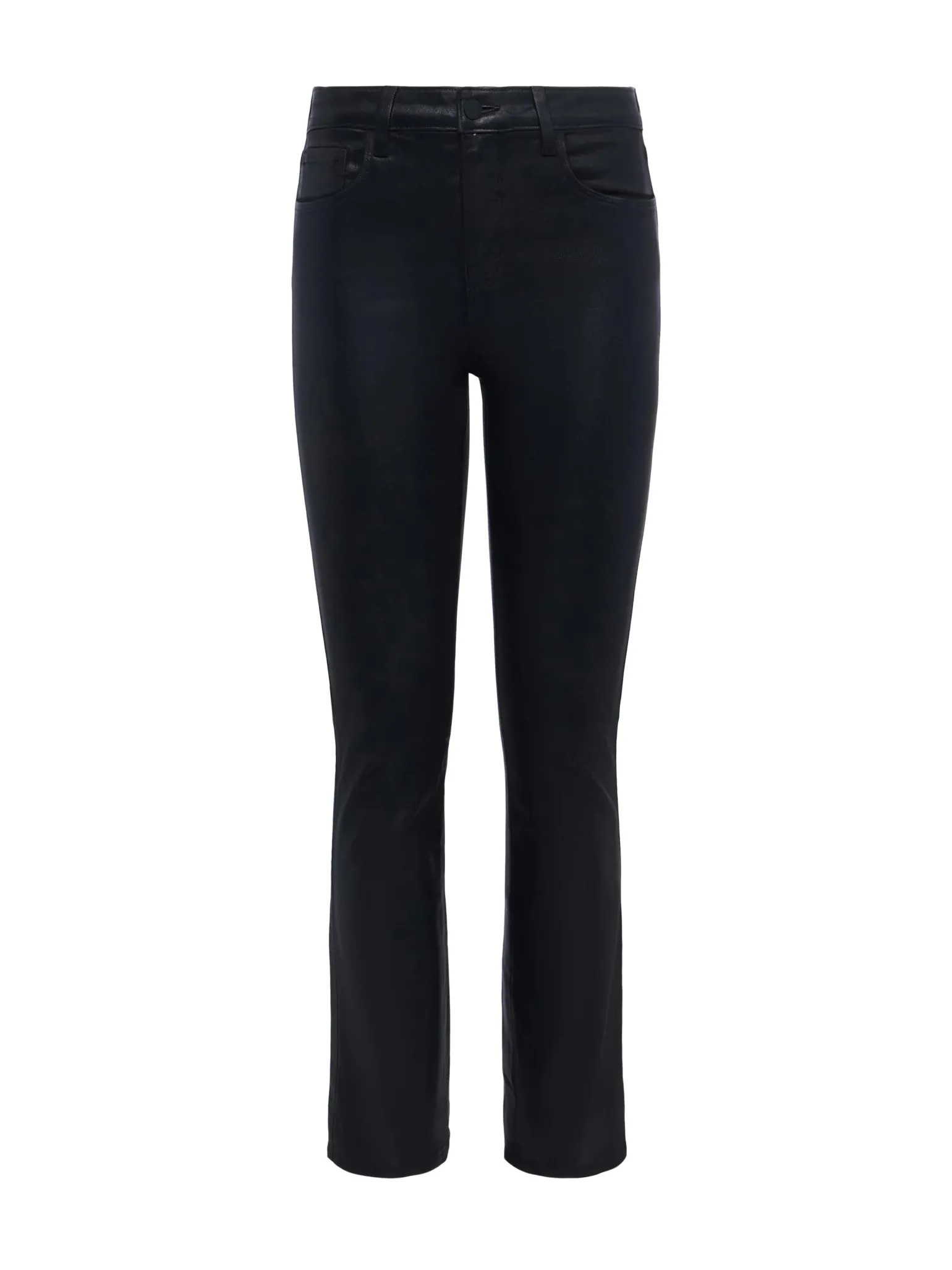 Tati High Rise Micro Boot Noir Coated